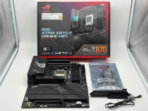 ASUS ROG STRIX X870-F GAMING WIFI AM5 AMD ATX DDR5 Wi-Fi 7 Motherboard - Picture 1 of 9