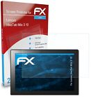 atFoliX 2x Protecteur d'écran pour Lenovo IdeaTab Miix 3 10 clair