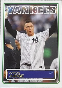 2022 Throw Back Thursday Set 1 #1 Aaron Judge- Free Shipping Always! - Picture 1 of 1