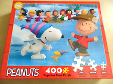 Peanuts Together Time Puzzle 400 Pieces Great For Family Time Together NIB Fun