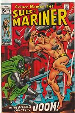 Prince Namor The Sub-Mariner # 20 FN+ Marvel 1969 Dr. Doom VS Namor [D3]