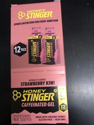 Geles de gel orgánicos Honey Stinger, fresa / kiwi, 12 piezas Foto 1 de 3