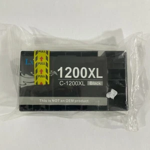 LxTek Tintenpatrone Ersatz für Canon 1200XL PGI-1200 PGI1200XL (Schwarz) - Bild 1 von 5