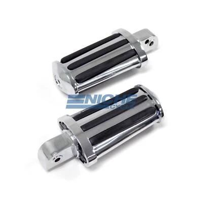 Reposapiés traseros Yamaha Virago 1100 XV1100 1986-1999 cromados marca V personalizados Foto 1 de 2