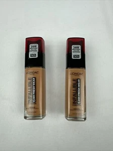 2x L'Oreal Paris Infallible 24 Hour Fresh Wear Lightweight Foundation #505 Toffe - Bild 1 von 3
