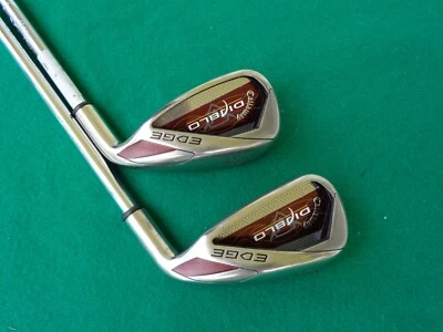 Callaway Diablo Edge 6 & 8 Iron Set Mens RH Steel Golf Clubs Good Grips - Image 1 of 4