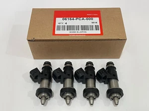 4 NEW OEM FUEL INJECTORS 06164-PCA-000 FOR 99-01 CR-V 2.0L - Bild 1 von 6