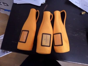 Veuve Clicquot Champagne Cooler Burt Orange Wine Ice Jacket Carrier - Picture 1 of 6