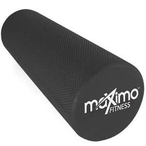 18" High Density Exercise Fitness Foam Roller Physical Therapy Yoga Pilates Gym - Picture 1 of 9