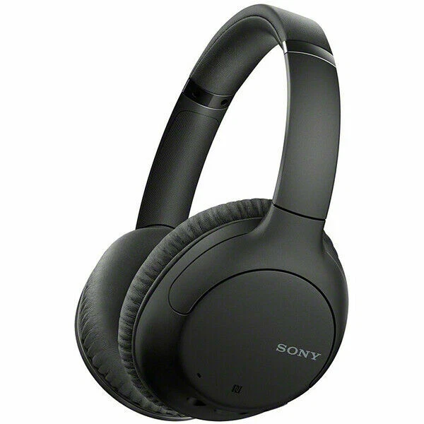 Sony WHCH710N Wireless Noise-Canceling Over The Ear Headphones - Black