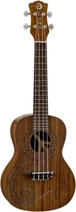 Luna Uke Maluhia (Peace) Concert Mahogany Acoustic Ukulele - Picture 1 of 1