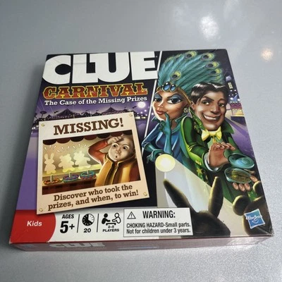 Clue Carnival - Board Game Cluedo - Never Used. Not Punched Out - Image 1 of 4