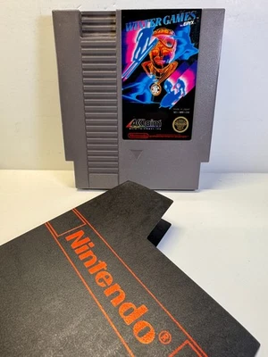Winter Games (Nintendo NES, 1987) Authentic. Tested. 5-SCREW VARIANT Nice Labels - Image 1 of 4
