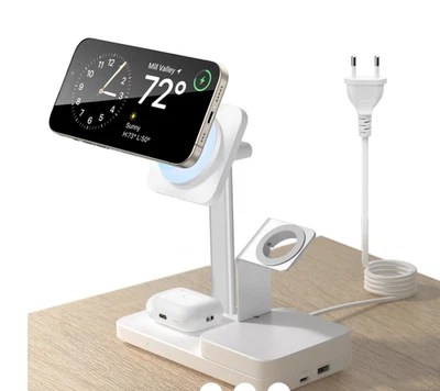 ESR 65W 5 in 1 Charger Magsafe Compatible Charging Station Stand - Image 1 of 2
