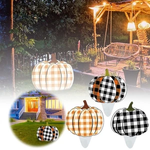 Pumpkin Ground Inserted Into Courtyard Decoration Lighting Garden Decoration - Afbeelding 1 van 23