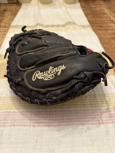 Rawlings Renegade RCM325BB Catchers Mitt Glove 32.5" RHT Lite Toe - Picture 1 of 4