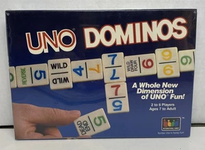 NUOVO IN SCATOLA Gioco Dominos UNO Vintage Raro 1986 Giochi Internazionali - Foto 1 di 7