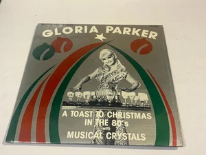 GLORIA PARKER A TOAST TO CHRISTMAS IN THE 80'S WITH MUSICAL CRYSTALS ON GPS VG+/ - Picture 1 of 4