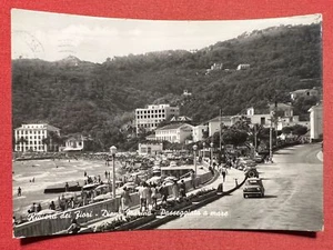 Cartolina - Riviera dei Fiori - Diano Marina - Passeggiata a Mare - 1955 ca. - Imagen 1 de 2
