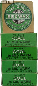 Mr Zogs Cold Sex Surf Wax 5 Pack - Picture 1 of 1