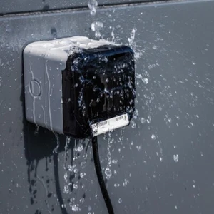 Schuko Steckdose 230V 16A im Gehäuse hermetische IP66 SCAME Aufputz 7374 - Bild 1 von 9