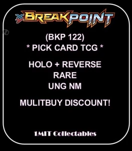 Pokemon XY BREAKpoint (BKP 122) * PICK CARD * TCG * HOLO + REVERSE + RARE * NM - Picture 1 of 113