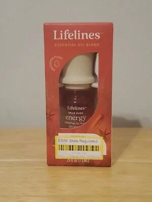 Lifelines Essential Oil Blend Spice Rush Energy White Pepper & Fir Balsam .25 Oz - Image 1 of 4