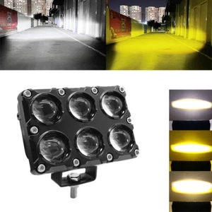 9-80V 24W Motorcycle Motorbike External Spotlight Fog Light LED Auxiliary Lamp - Picture 1 of 13