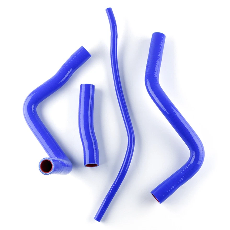 Mangueras de radiador de silicona azul para Suzuki GSXR1000 GSX-R1000 K1 K2 K3 K4 2001-2004 Foto 1 de 4