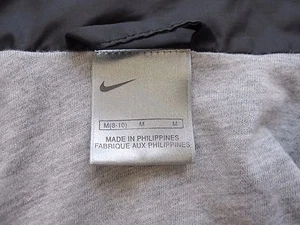 Women/Youth Nike Full Zip Workout Polyester Black Jacket Size M(8-10) - Picture 1 of 10
