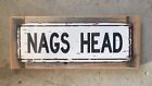 Nags Head North Carolina Outer Banks  Banks Jockey's Ridge Framed Vintage Sign
