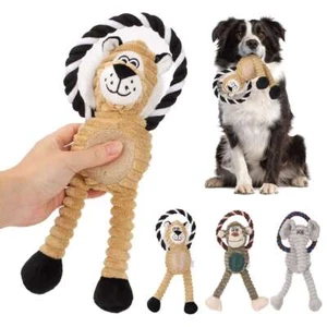 Juguetes chirriantes para perros juguete de peluche duradero para cachorro perros grandes pequeños mascotas chirrido regalo - Imagen 1 de 15