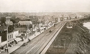 1912 Príncipe Alberto Saskatchewan, River Street 5x7 impresión fotográfica o solicitud digital - Imagen 1 de 1