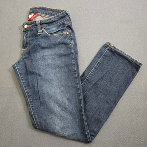 Lucky Brand By Gene Montesano Women 4/27 Short Inseam Lola Straight Leg Jeans - Picture 1 of 14