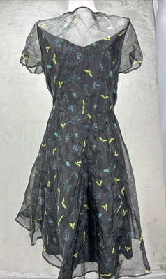 Vestido de los Parques Disney M Negro Mansión Embrujada Disfraz de la Tienda de Vestidos Foto 1 de 4