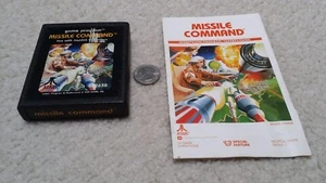 Atari 2600, Missile Command, cartridge with manual - Imagen 1 de 8