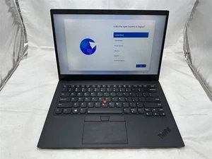 Portátil Lenovo ThinkPad X1 Carbono 7ª Generación i7-8ª Generación 16GB RAM 256GB M.2 Win 11 - Imagen 1 de 6