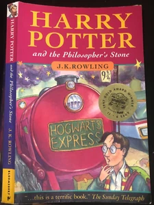 HARRY POTTER AND THE PHILOSOPHER'S STONE Joanne Rowling 2 WAND ERROR 1st UK 1997 - Bild 1 von 5
