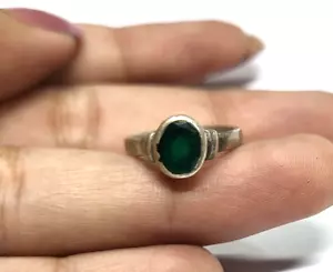 Anello in argento sterling massiccio con pietra preziosa in onice naturale a ... - Foto 1 di 16