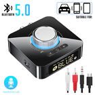 Bluetooth Transmitter & Receiver Wireless AUX Adapter For Home Stereos Speakers
