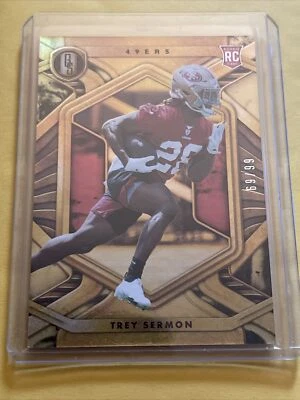 2021 Gold Standard Trey Sermon /99 - Image 1 of 2