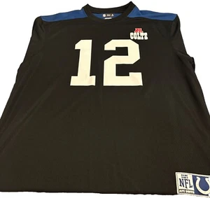 Andrew Luck Indianapolis Colts Outerstuff NFL Black T-Shirt Men’s XL - Picture 1 of 8
