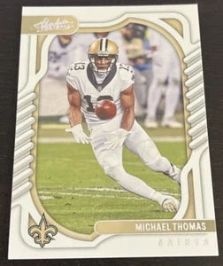 2022 Panini Absolute - #52 - Michael Thomas - New Orleans Saints - Picture 1 of 2