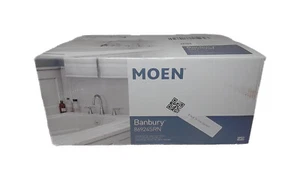 MOEN Banbury 2-Handle Deck-Mount Roman Tub Faucet Brushed Nickel with valve - Picture 1 of 3