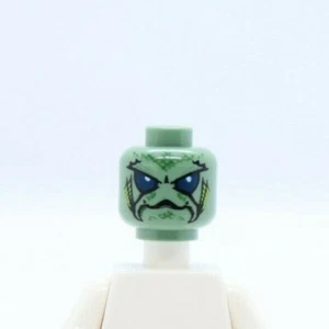 HEAD -Large Blue Eyes,Turtle Mouth Gills Portal Emperor LEGO® Minifigure Part - Picture 1 of 1