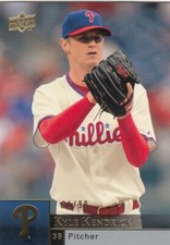 KYLE KENDRICK /99 UPPER DECK UD GOLD PHILADELPHIA PHILLIES #806 2009 09
