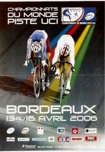 Póster original vintage BICYCLE RACING W.C. BURDEOS FRANCIA 2006 - Imagen 1 de 1