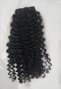 Pure Raw Virgin Remy Burmese Donor Weft Curly Human Hair (Thick Full Hair )
