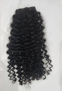 Pure Raw Virgin Remy Burmese Donor Weft Curly Human Hair (Thick Full Hair ) - Picture 1 of 6
