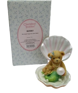 Cherished Teddies - Bär Figur 2001 Meerjungfrau #865087 BOX * RAR - Bild 1 von 12
